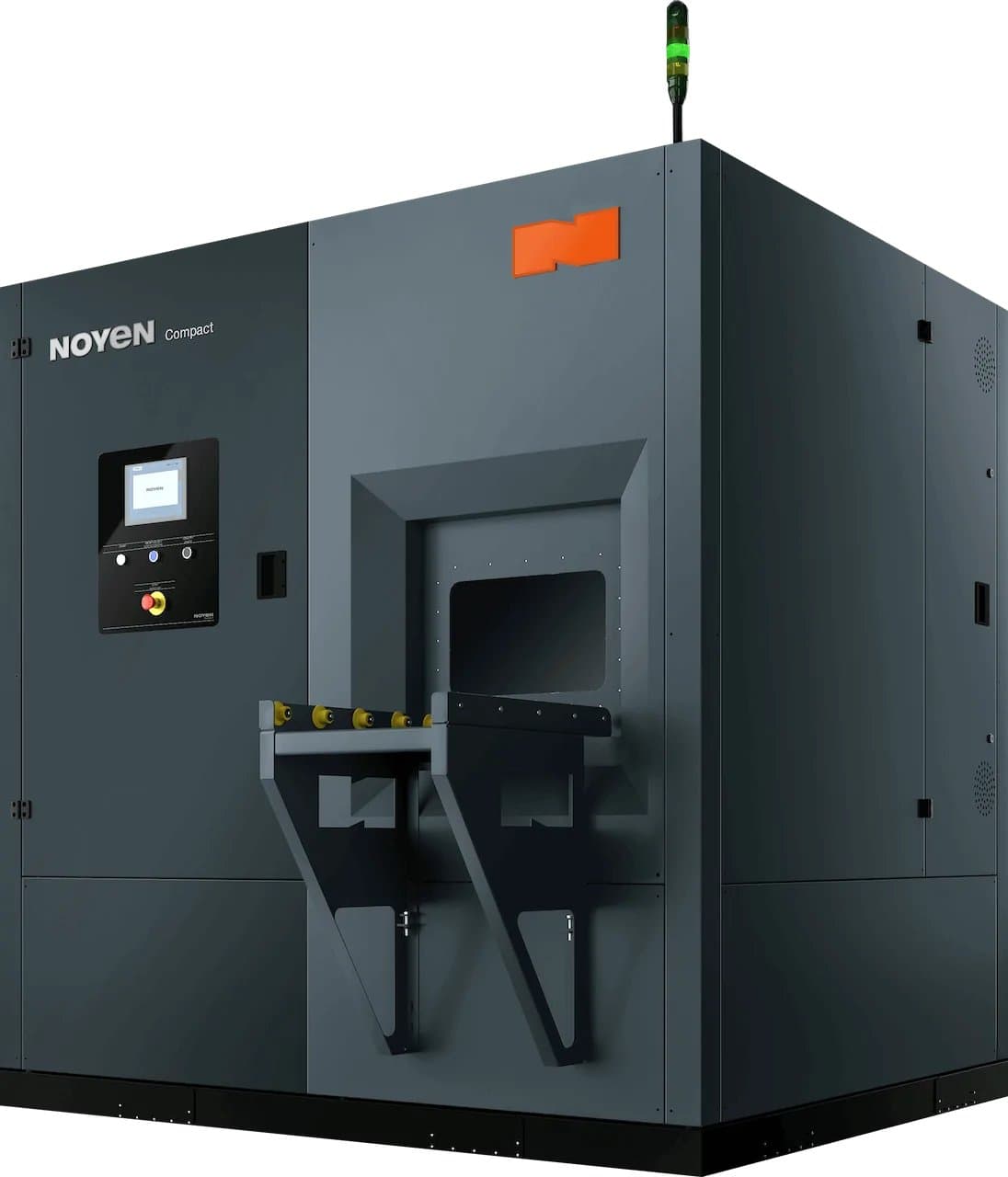 Mașină de spălat industrială Noyen Compact — stație de încărcare frontală
