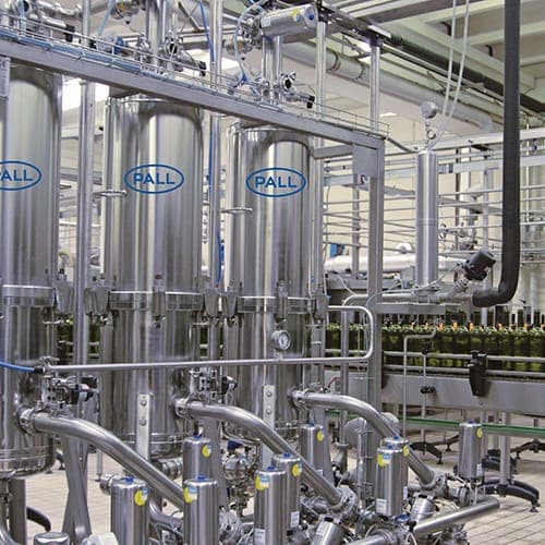 Sistem de filtrare cu cartușe Pall Oenofil pentru linii de îmbuteliere vin