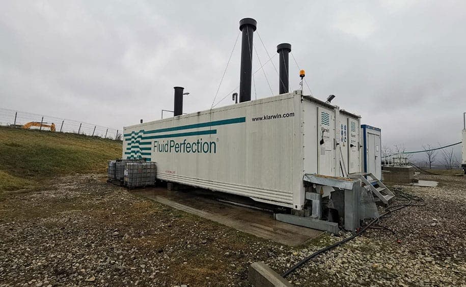 Klarwin, an example of good practices in the treatment of leachate – Bârcea Mare Waste Management Center