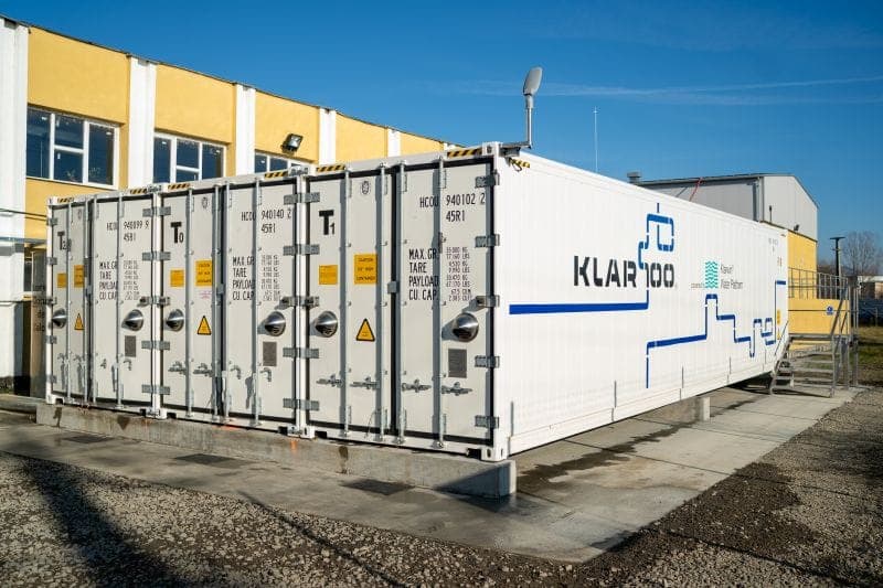 Klarwin desalination plant restores tap drinking water for Târnăveni residents