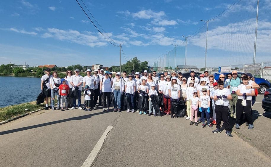 Klarwin and Teva launched the „Redăm Verdele Naturii” cleanup project, with support from „Let’s do it, Romania!”