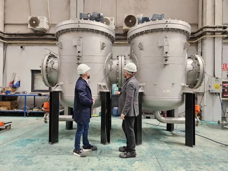 Factory Acceptance Test finalizat pentru 6 filtre automate Amiad destinate noii termocentrale din centrul României