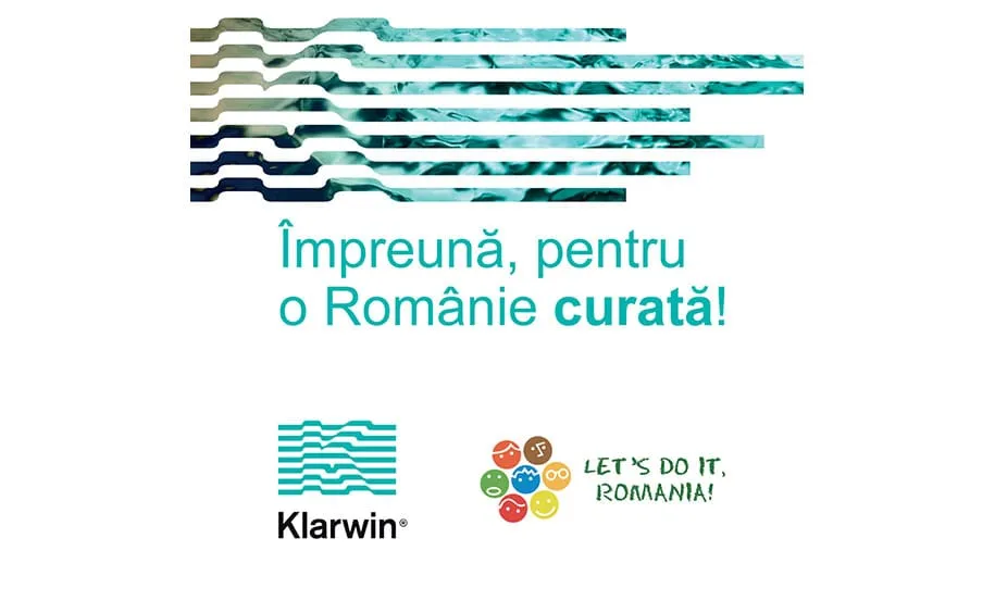 Klarwin susține „Let’s do it, România!”